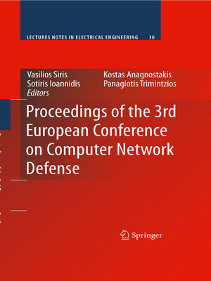 cover image of Proceedings of the 3rd European Conference on Computer Network Defense